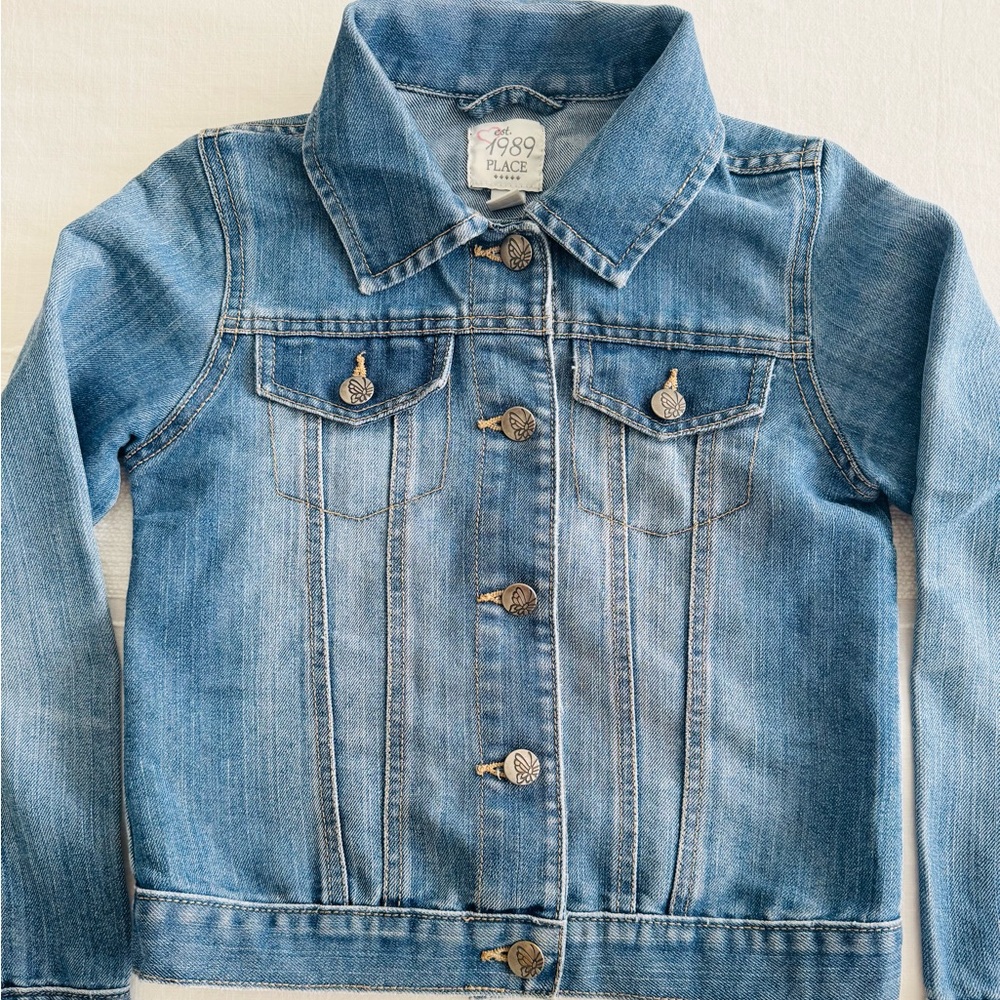 Children’s Place Girls Jean Jacket - Picture 5 of 6